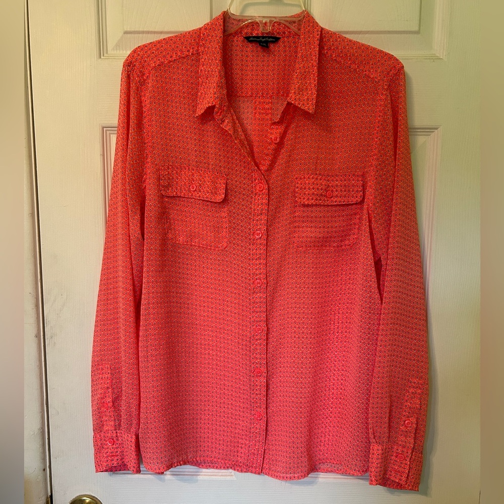 AEO Button Down Shirt XL
